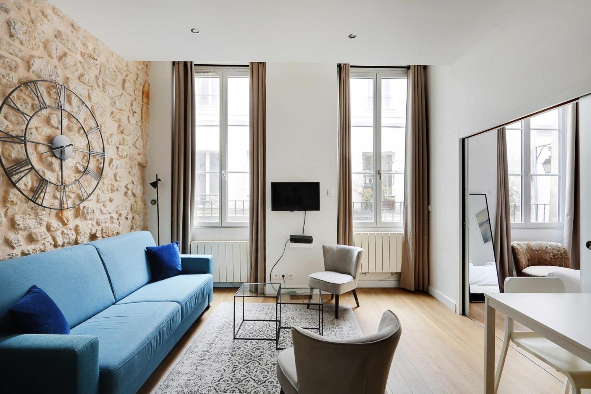 Appart Confortable -1Br 4P- Quartier Beaubourg Париж Экстерьер фото