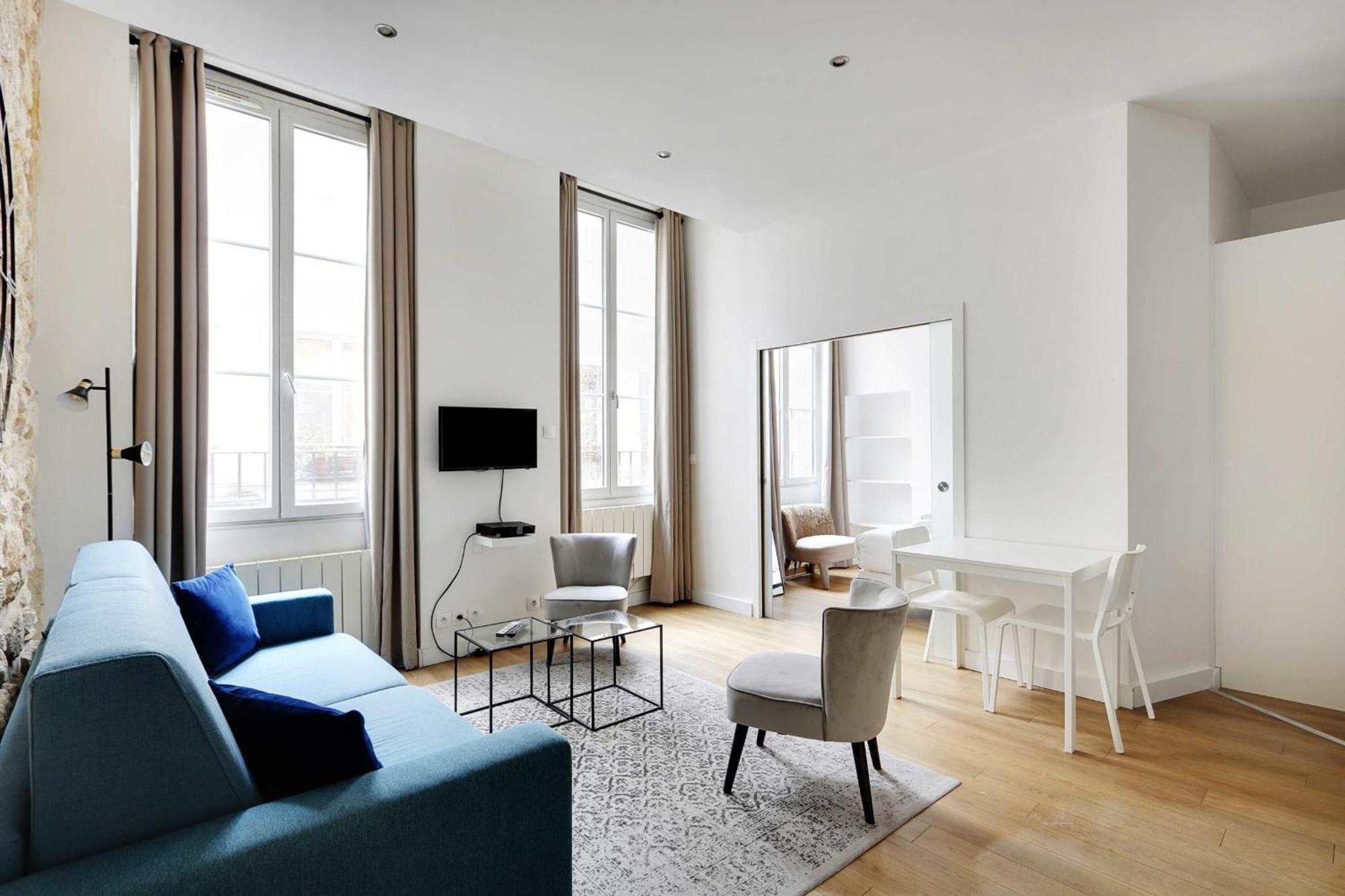 Appart Confortable -1Br 4P- Quartier Beaubourg Париж Экстерьер фото
